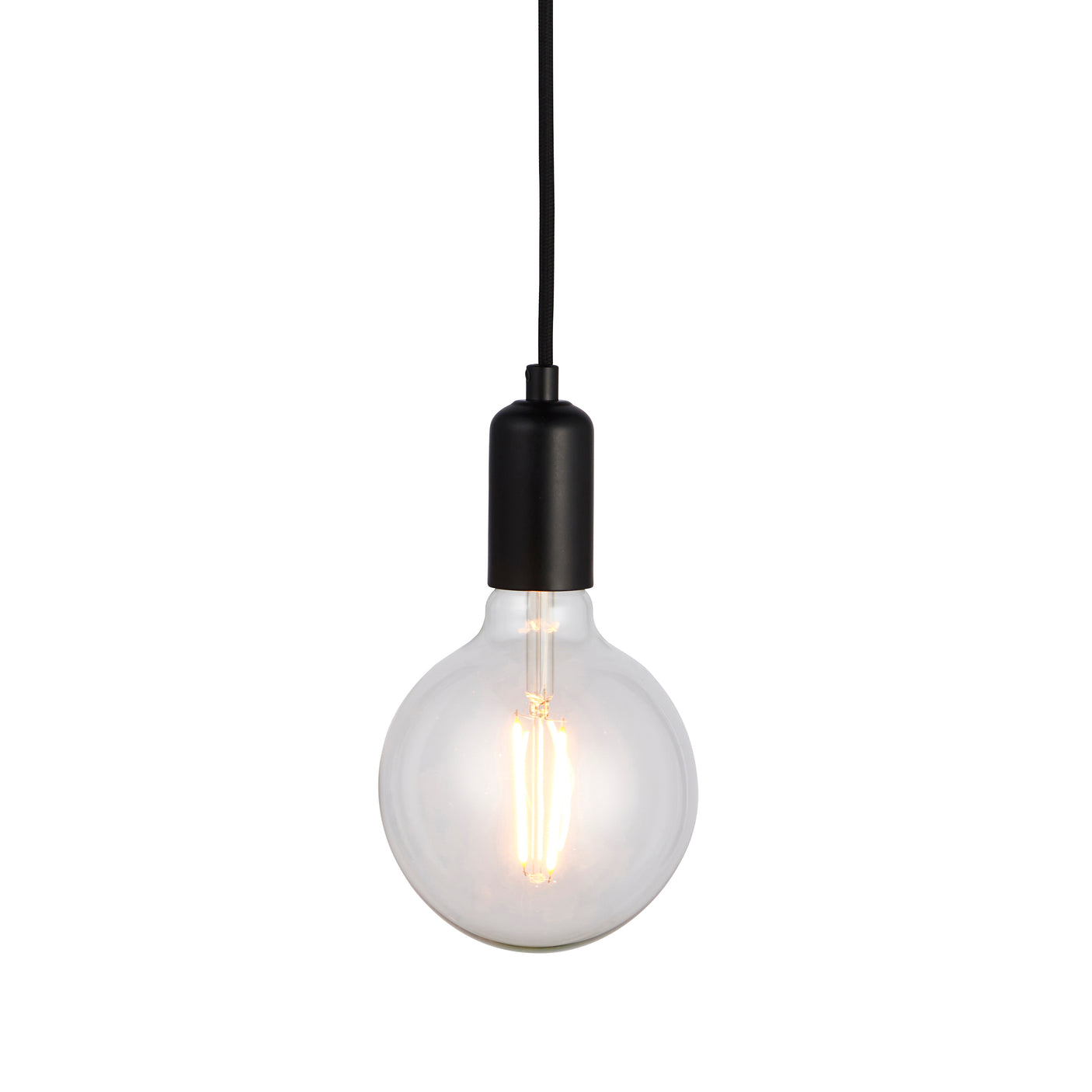 Lacona Atelier 1Lt Indoor Pendant Light In Matt Black Finish - Lacona Home 