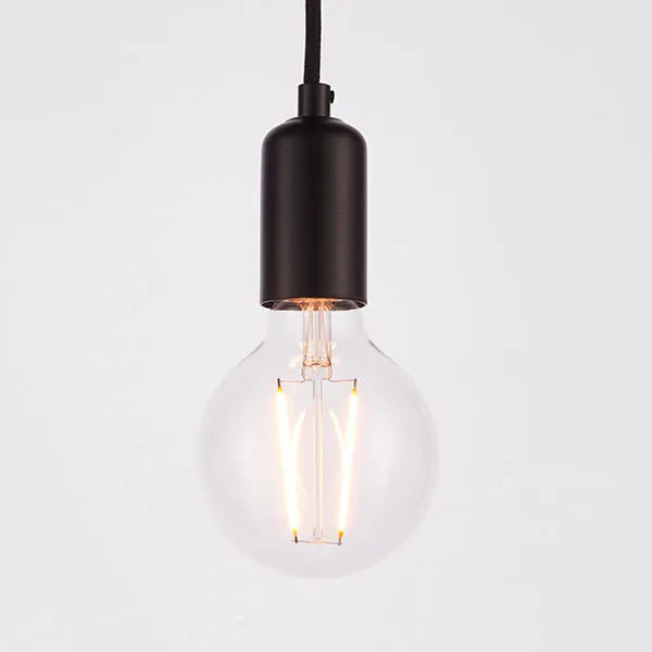 Studio 6Lt Indoor Pendant Light In Matt Black Finish