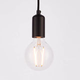 Studio 6Lt Indoor Pendant Light In Matt Black Finish