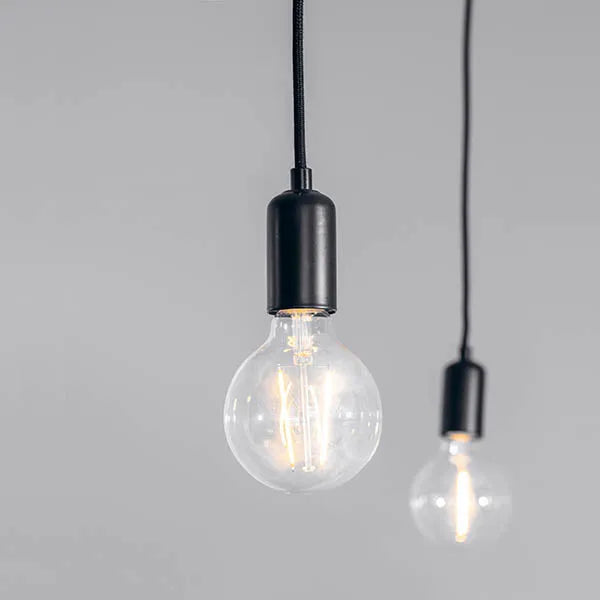 Studio 6Lt Indoor Pendant Light In Matt Black Finish