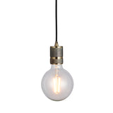 Lacona Metropolis 1Lt Indoor Pendant Light In Antique Brass Plate Finish - Lacona Home 