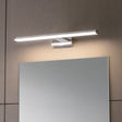 Lacona Vertex 1Lt Bathroom Wall Light In Chrome Effect & Frosted Plastic Finish - Lacona Home 