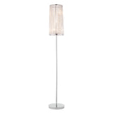 Lacona Selene 3Lt Indoor Floor Lamp In Chrome Plate & Clear Crystal Finish - Lacona Home 