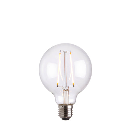 Lacona Edison Sphere 1Lt Light Bulb In Clear Glass Finish - Lacona Home 