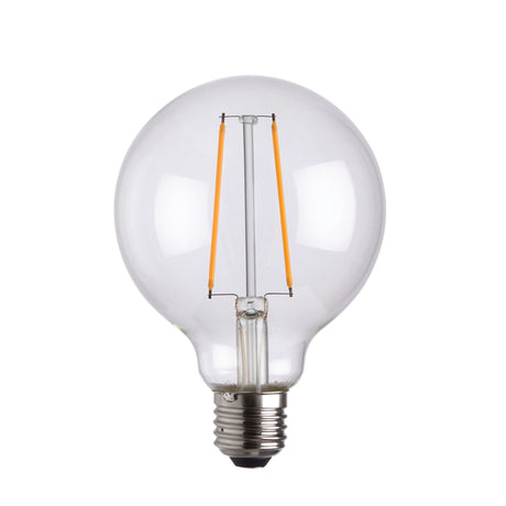 Lacona Edison Sphere 1Lt Light Bulb In Clear Glass Finish - Lacona Home 