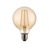 Lacona Edison Sphere 1Lt Light Bulb In Amber Glass Finish - Lacona Home 