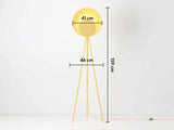 houseof. Diffuser Floor Lamp in Yellow