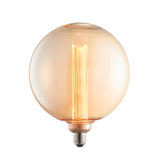 Lacona Sphere 1Lt Light Bulb In Amber Glass Finish - Lacona Home 