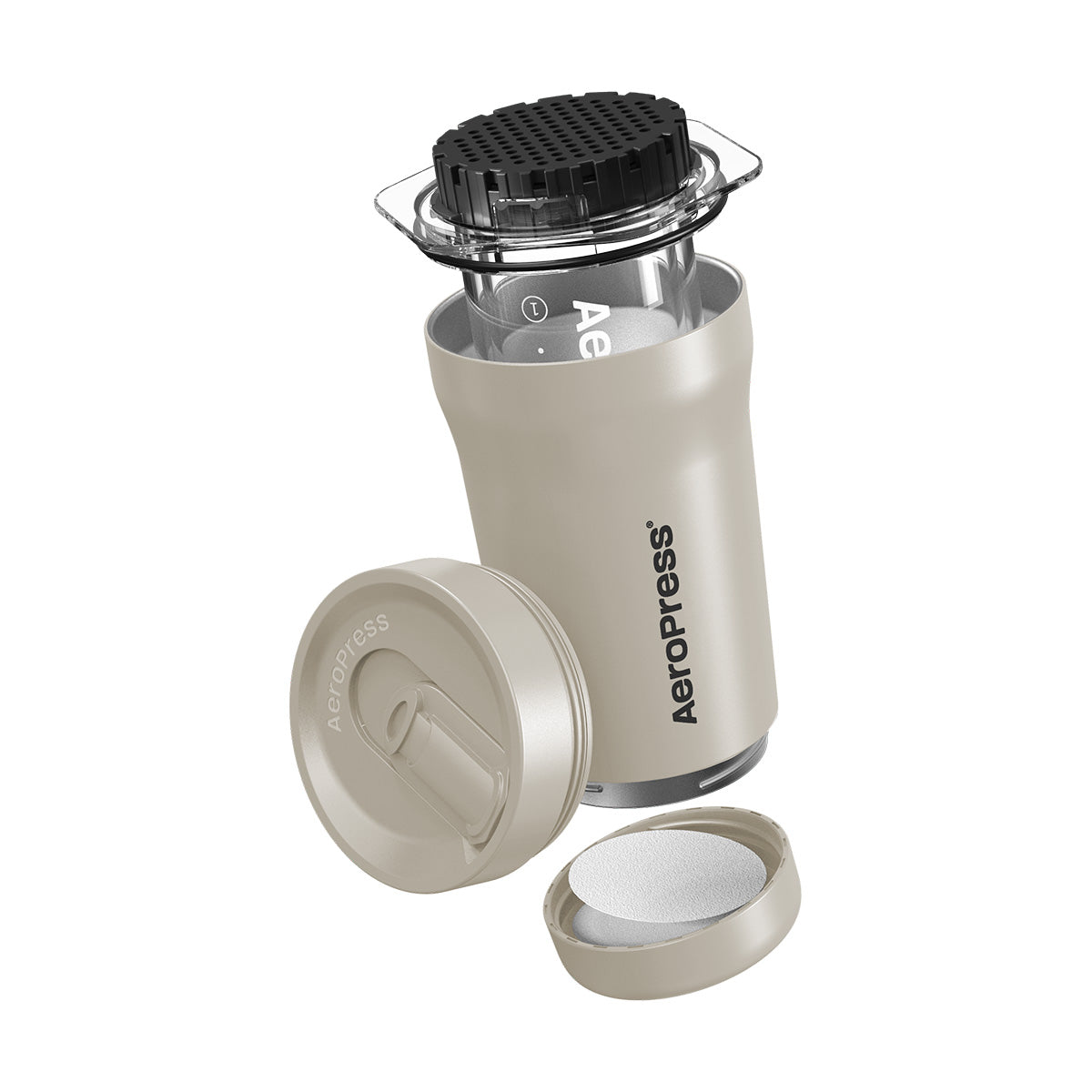 AeroPress Go Plus (Cream)