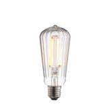 Lacona Contour Drop 1Lt Light Bulb In Clear Glass Finish - Lacona Home 