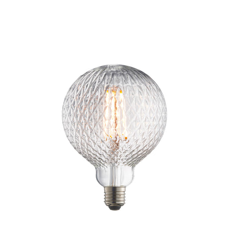 Lacona Polyhedron 1Lt Light Bulb In Clear Glass Finish - Lacona Home 