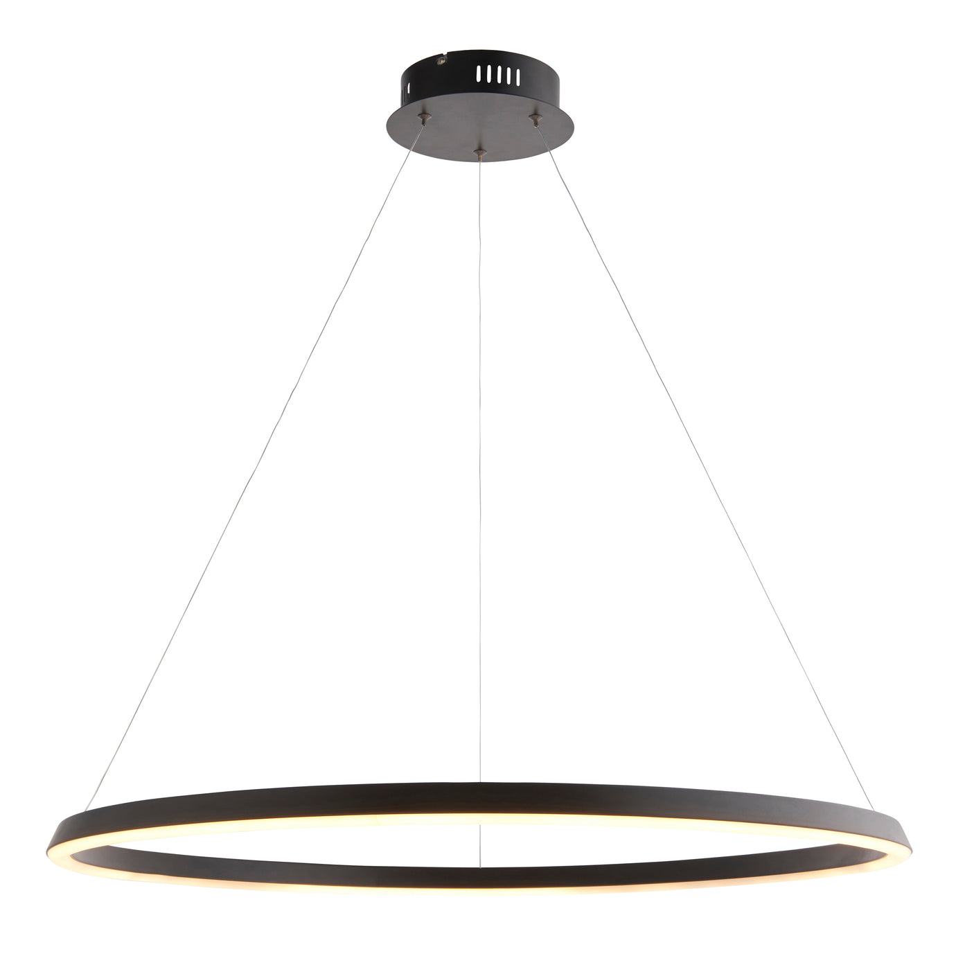 Lacona Manhattan 1Lt Indoor Pendant Light In Matt Black & White Silicone Finish - Lacona Home 