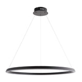 Manhattan 1Lt Indoor Pendant Light In Matt Black & White Silicone Finish