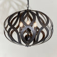 Lacona Sorrento 3Lt Indoor Pendant Light In Antique Brushed Bronze Paint Finish - Lacona Home 