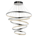 Lacona Osiris 1Lt Indoor Pendant Light In Chrome Plate & Clear Crystal Detail Finish - Lacona Home 