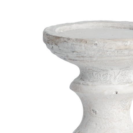 Large Stone Candle holder - Lacona Home 