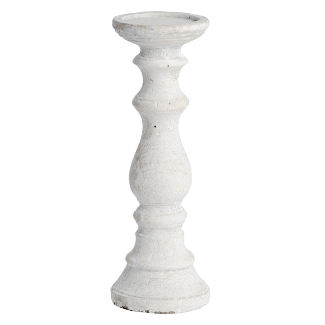 Medium Stone Candle Holder - Lacona Home 