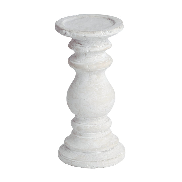 Small Stone Candle Holder - Lacona Home 