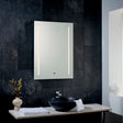 Lacona Obsidian 1Lt Bathroom Wall Light In Mirrored Glass & Matt Silver Paint Finish - Lacona Home 