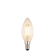 Lacona Nostalgic Flame 1Lt Light Bulb In Amber Glass Finish - Lacona Home 