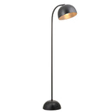 Lacona Bradbury 1Lt Indoor Floor Lamp In Matt Black Paint Finish - Lacona Home 