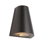 Lacona Helmsman 2Lt Outdoor Wall Light In Textured Black & Clear Glass Finish - Lacona Home 