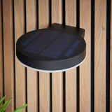 Ebony 1Lt Outdoor Wall Light In Textured Black & White Pc Finish