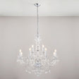 Lacona Regency 2Lt Indoor Pendant Light In Clear Acrylic & Chrome Plate Finish - Lacona Home 