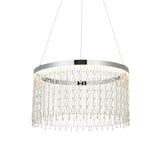 Lacona Lilith 1Lt Indoor Pendant Light In Chrome Plate & Clear Crystal Glass Finish - Lacona Home 