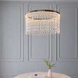 Lacona Lilith 1Lt Indoor Pendant Light In Chrome Plate & Clear Crystal Glass Finish - Lacona Home 