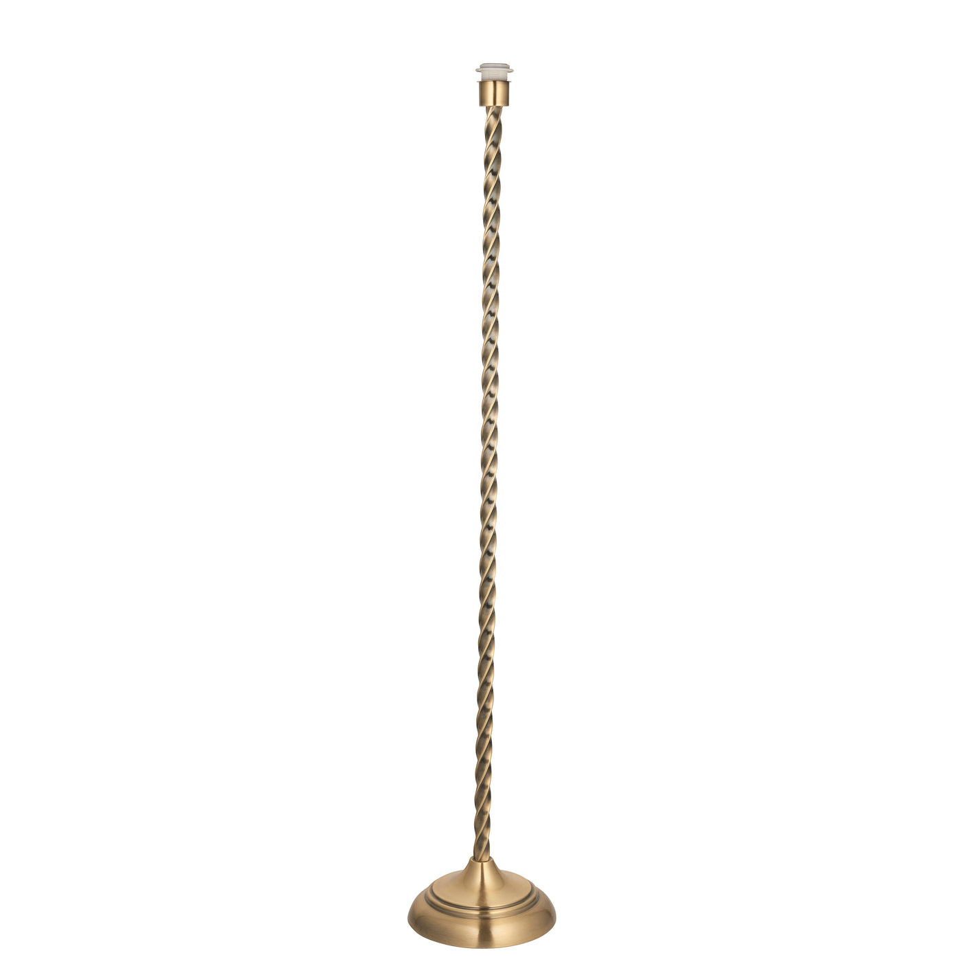 Lacona Sakura 1Lt Indoor Floor Lamp In Antique Brass Plate Finish - Lacona Home 