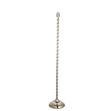 Lacona Sakura Blossom 1Lt Indoor Floor Lamp In Bright Nickel Plate Finish - Lacona Home 