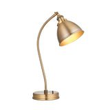 Lacona Teresa 1Lt Indoor Table Lamp In Antique Brass Plate Finish - Lacona Home 