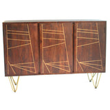 Dark Gold Large Sideboard - Lacona Home 