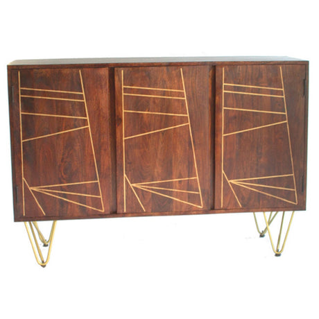 Dark Gold Large Sideboard - Lacona Home 