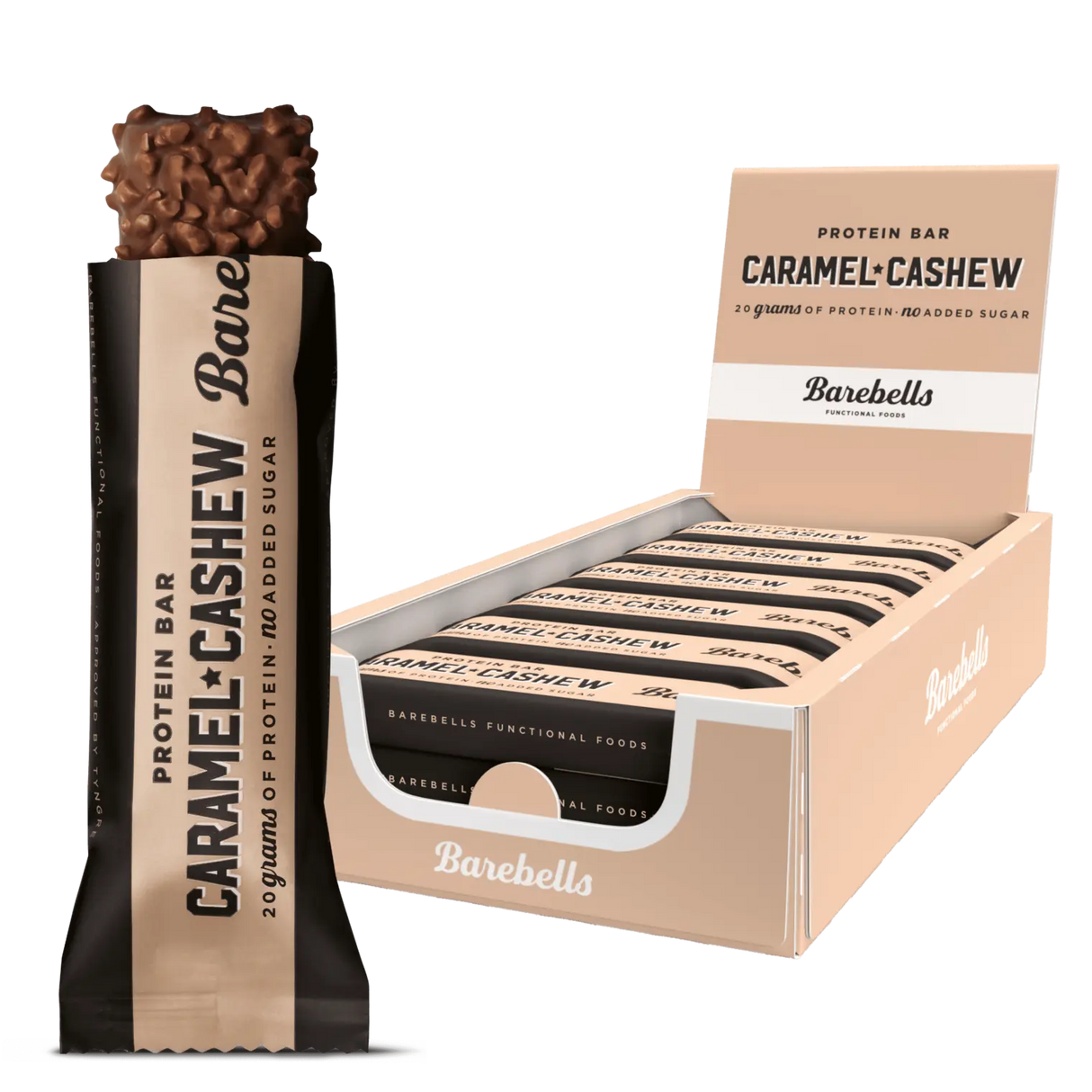 Barebells Original Protein Bar 12x55g - Caramel Cashew