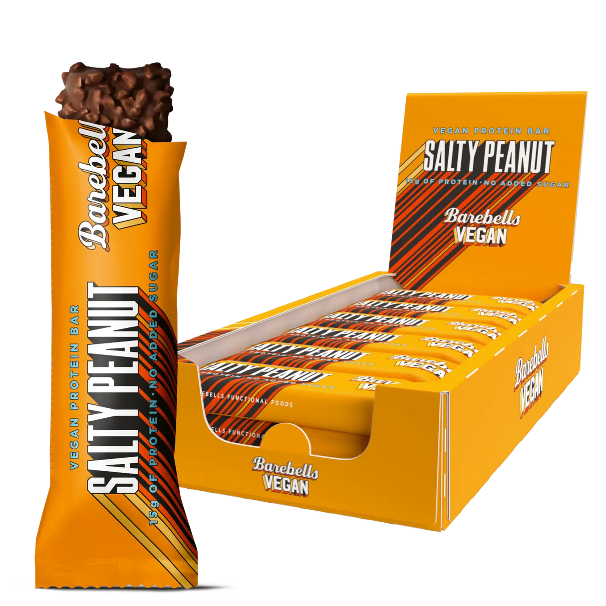 Barebells Original Protein Bar 12x55g - Vegan Salty Peanut