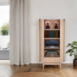 Valencia Cane & Mango Wood Bookcase - Lacona Home 