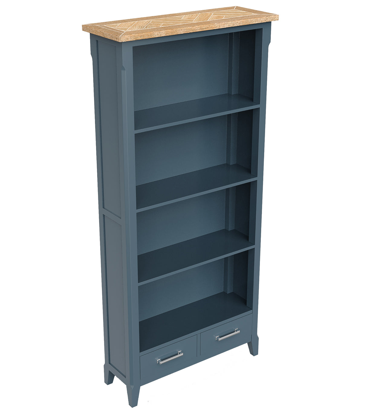 Signature Blue - Tall bookcase