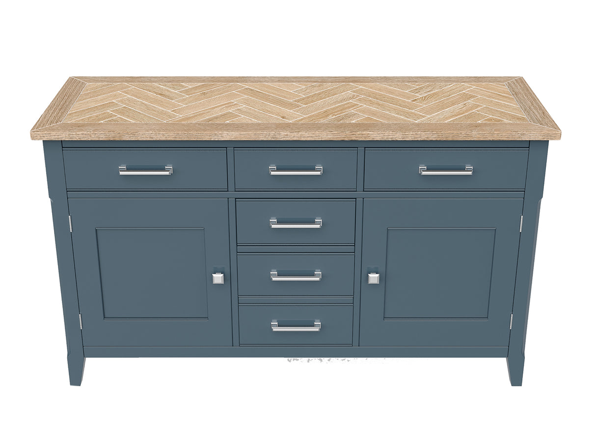 Signature Blue Large Sideboard