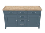 Signature Blue Large Sideboard