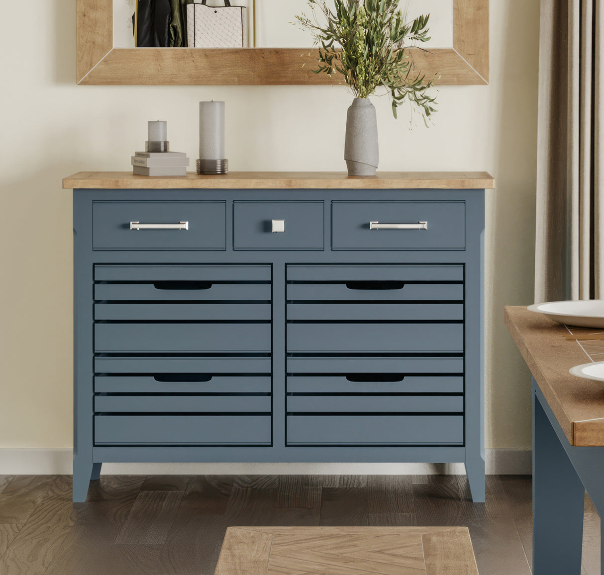 Signature Blue Sideboard / Servery