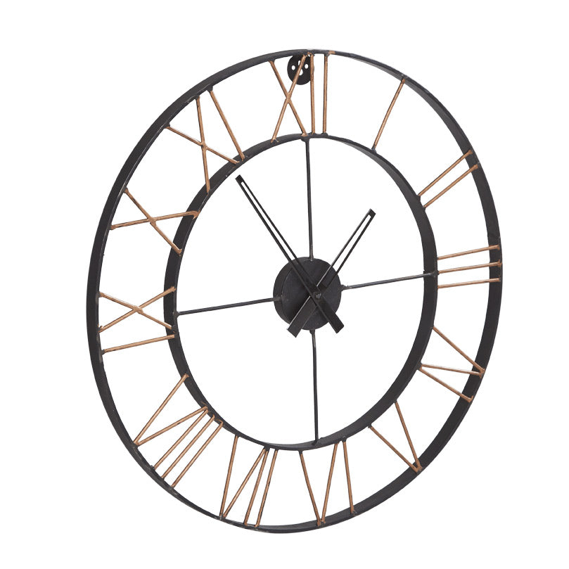 Lincoln Metal Clock Large - Lacona Home 