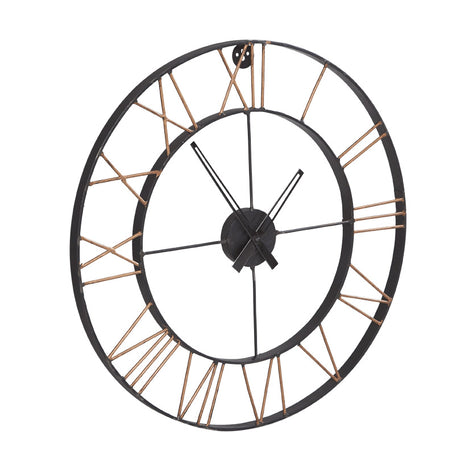 Lincoln Metal Clock Large - Lacona Home 