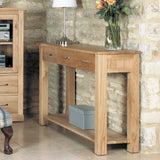 Mobel Oak Console Table