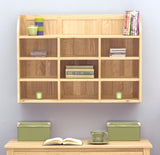 Mobel Oak Reversible Wall Rack