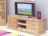 Mobel Oak Widescreen Television Cabinet