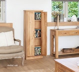 Mobel Oak DVD Storage Cupboard