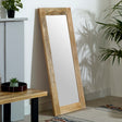 Surrey Solid Wood Frame Mirror Extra Long - Lacona Home 