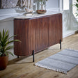 Opal Mango Wood Sideboard With Marble Top & Metal Legs - Lacona Home 